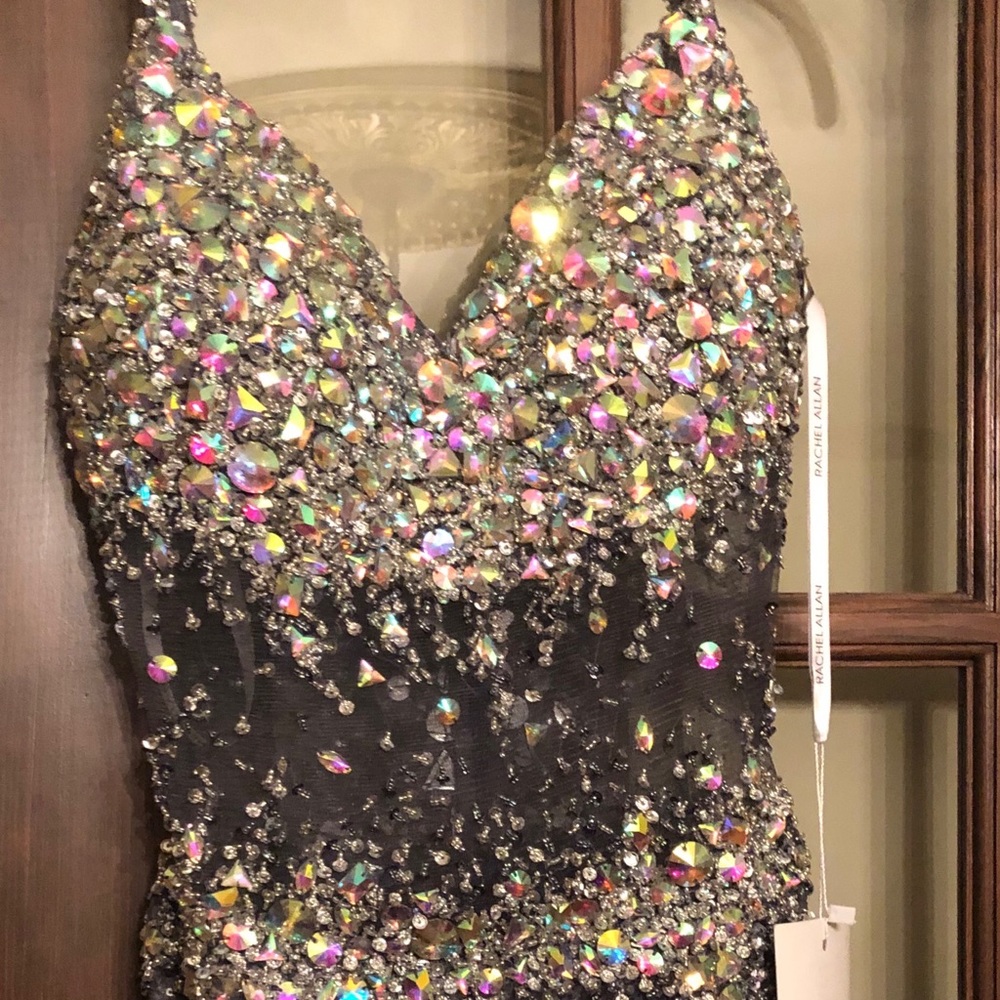 Rachel Allan style 6672 short dress